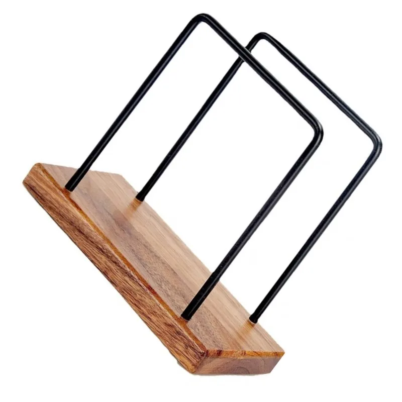 RMWIN-Desktop Organizers-Modern Minimalist Wooden Tissue Holder For Dining Room For Home