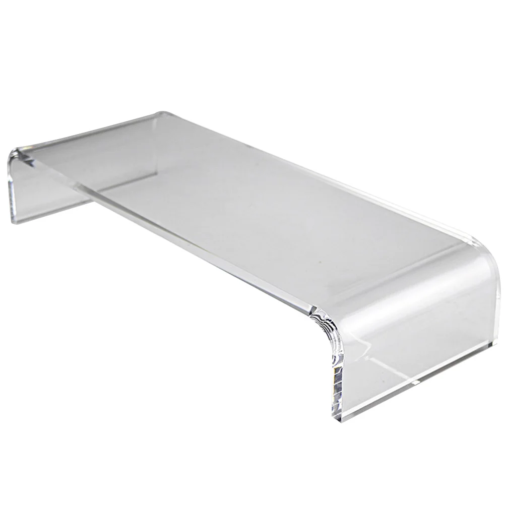 

Acrylic Monitor Stand Riser Transparent Laptop Desktop Computer Stand Space Saving Ergonomic Office Home Usecomputer Lifting