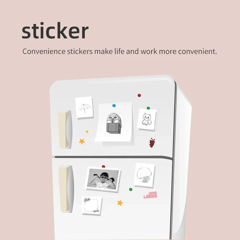 Printing Paper Printer Compatible with Portable Thermal Paper Rolls 5 Packs of Thermal Printing Paper Student Memo DIY