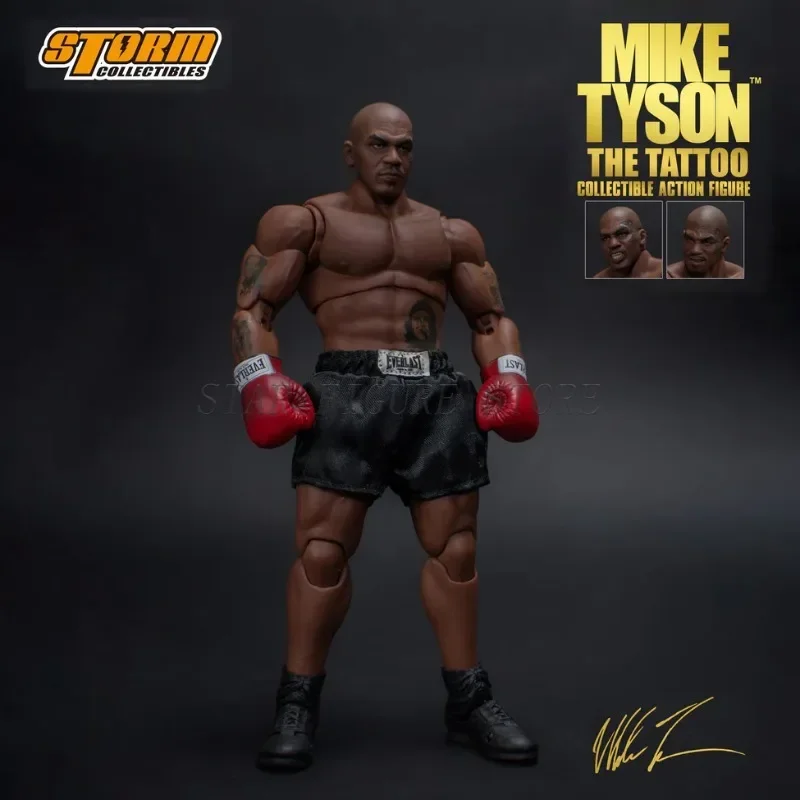 18cm ST Mike Tyson The Final Round Action Figure Storm Toys Collection PVC Model Desktop Ornaments Doll Figurine Child's Gifts