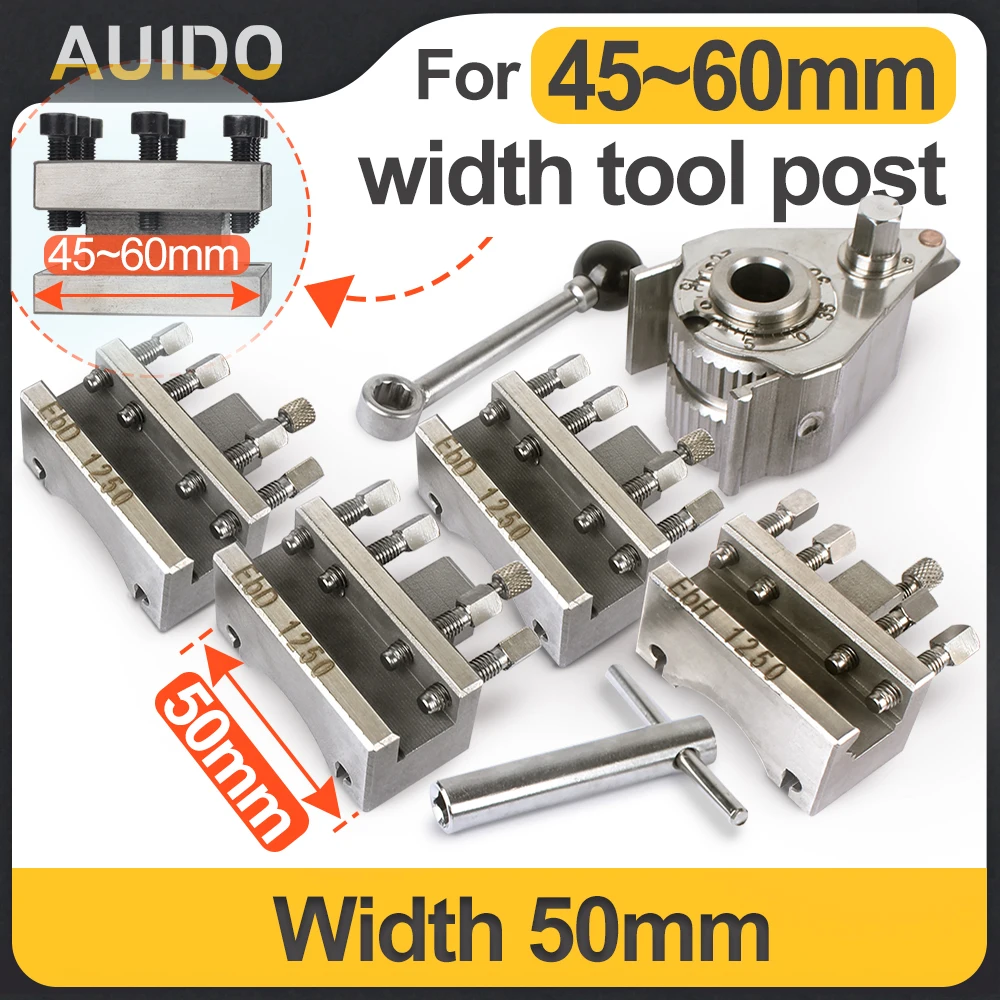 European Quick Change Tool Post Set lathe tool holder 12x12mm 15x15mm for WM210V&WM180V&0618&C2&BD-6/-7/-X7 120-250mm Bed Swing