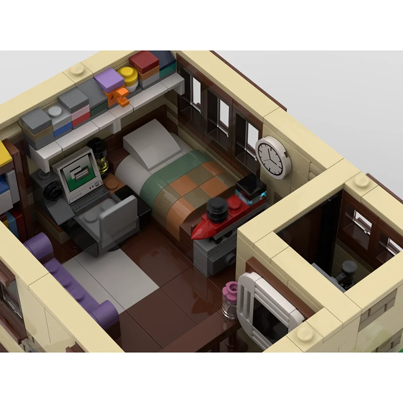 Popular Movie Model Moc Building Bricks Modular Privet Castle Model Technology Modular Block Toys DIY Assembly Christmas Gifts