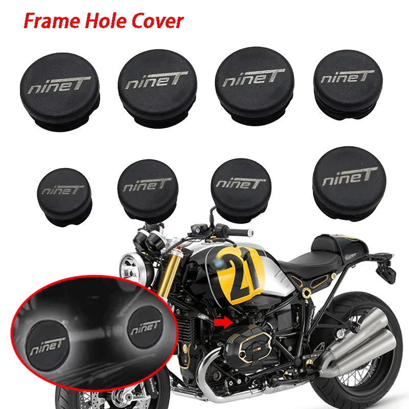 

Motorcycle Accessories Dustproof Decorative Frame Caps Plug R nineT Frame Hole Cover Fit For BMW R Nine T R NINET 2017-2023 2022