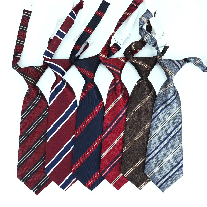 Lazy JK Ties Boys Striped Neck Tie Girls Japanese Style for School Uniform Cute Necktie Solid Casual Childs Accessories Ties