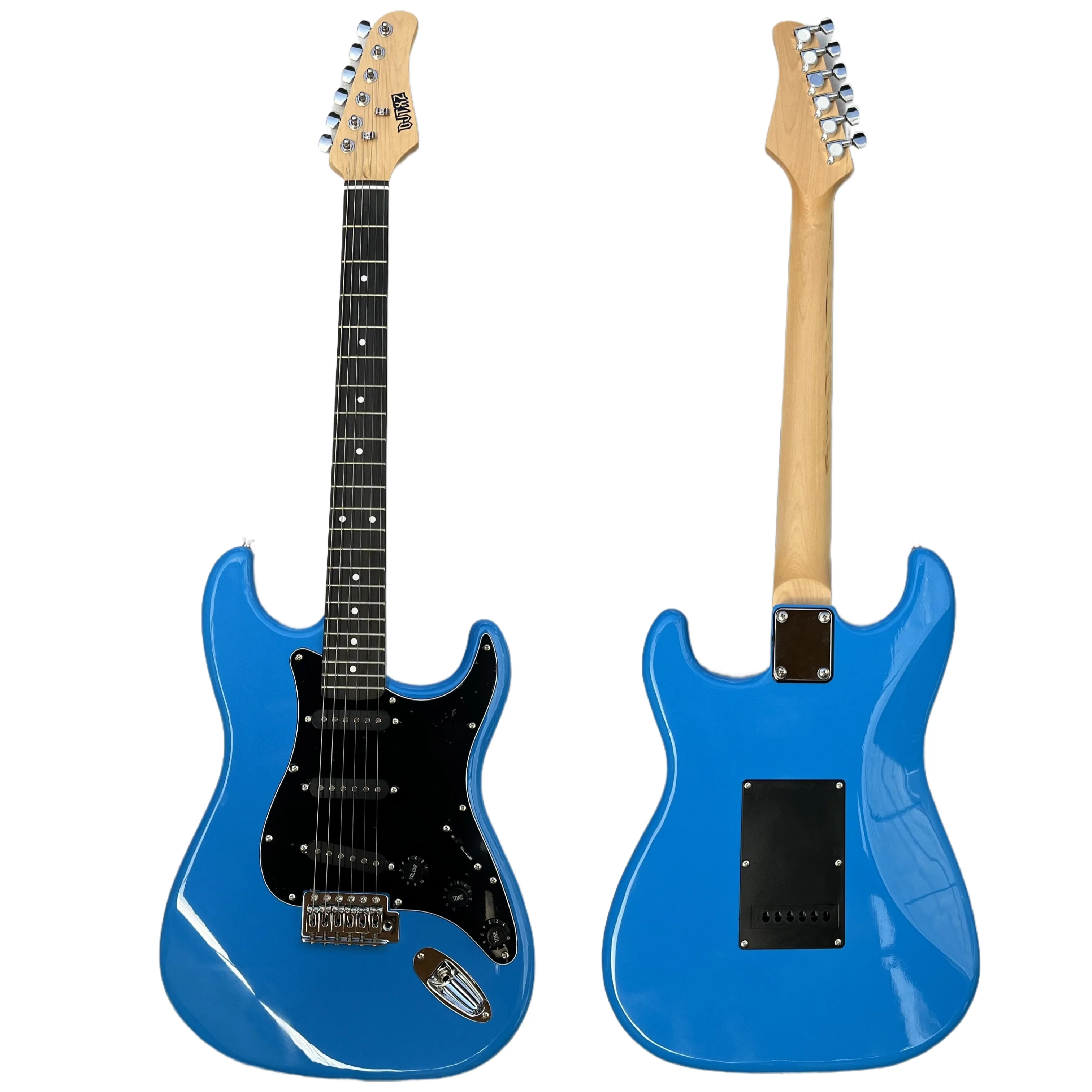 جيتار كهربائي أزرق جديد لممارسة أداء الجيتار المبتدئين #2