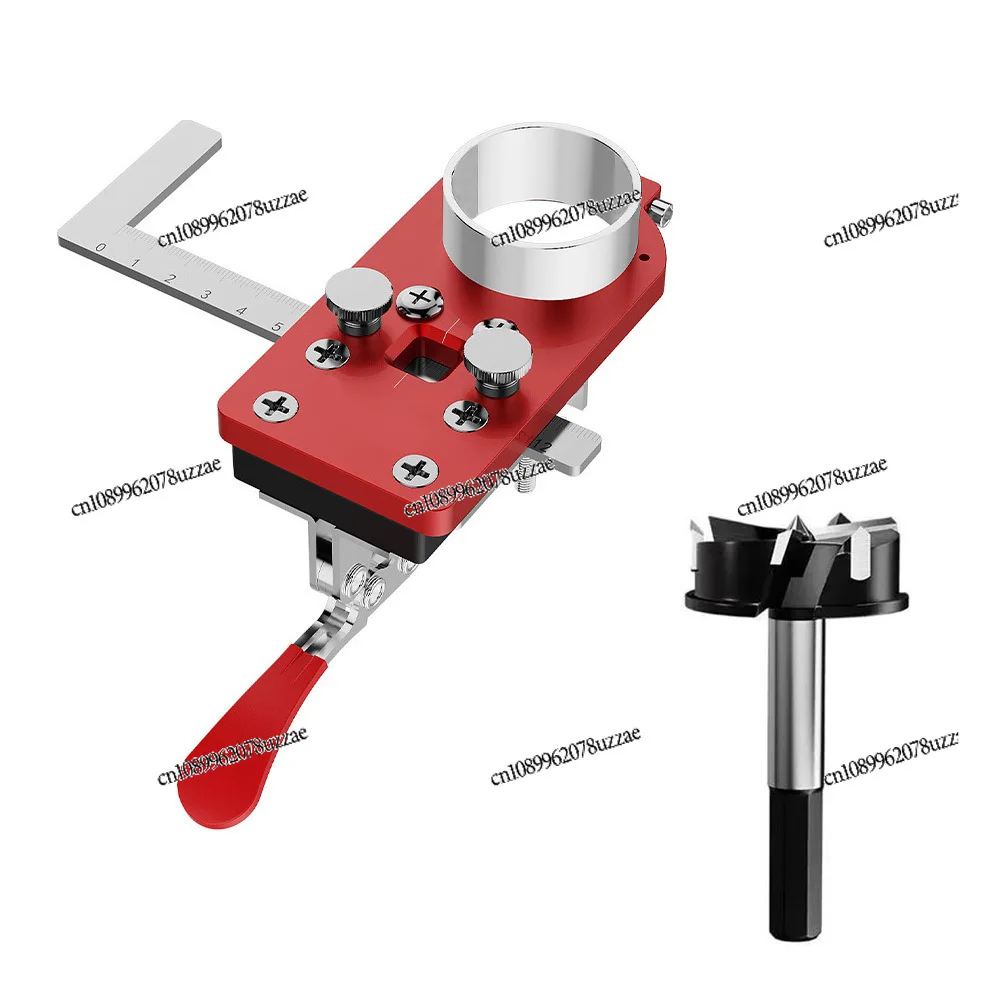 Hinge Opening Auxiliary Device Cabinet Door Hinge Punching Positioner Adjustable Limiter 35mm