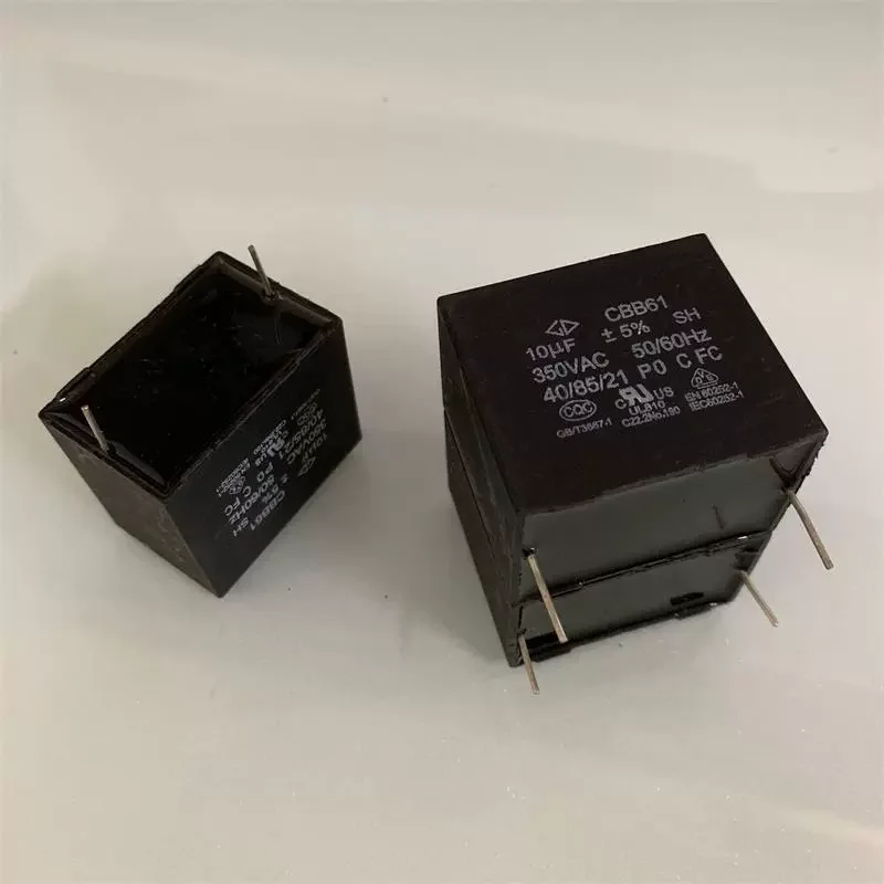 10pcs Sanxin Farah CBB61 Series 10UF350V AC 1000V High Voltage Filter Turn Off Non Polarized Capacitor