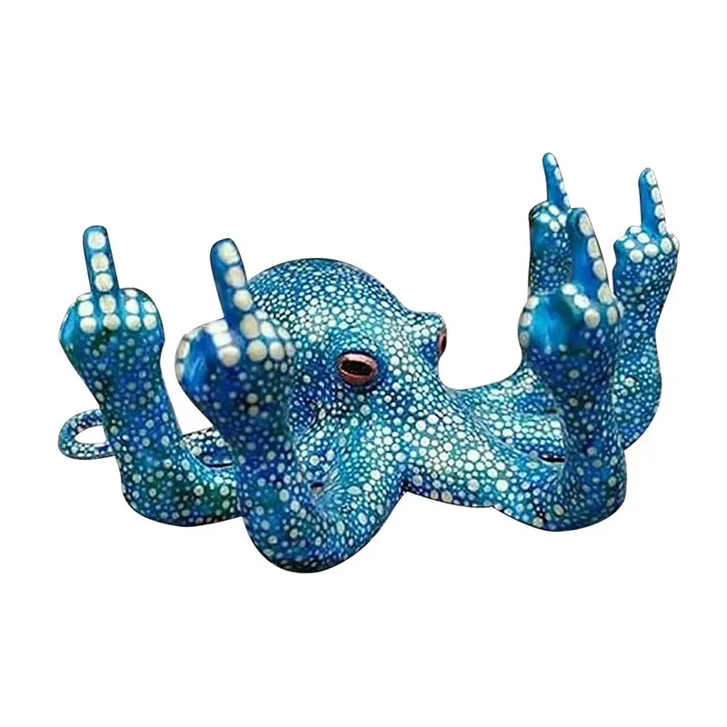 Luminous Octopus Octopus Home Decor Ornament Decorations Spoof Garden Decorations Luminous Octopus Living Room Decorations