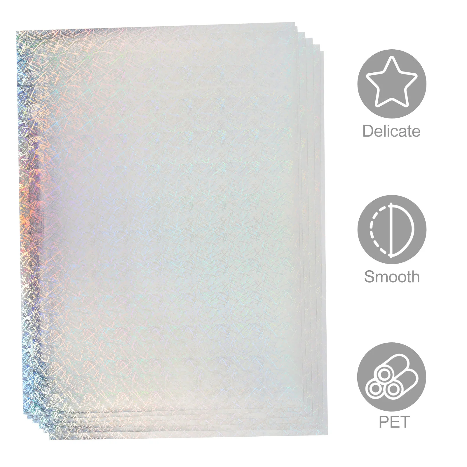 10 Sheets Color Paper Colorful Colored Printer Confetti The Pet Glossy Photographic Printing