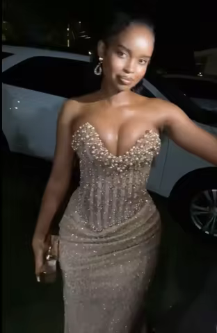 Luxury Pearls Prom Dresses 2026 Sweetheart Corset Mermaid Long Party Dress Sequin Graduations Gowns Evening Dress Customized