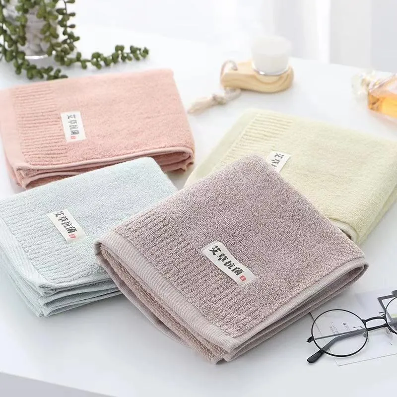 Durable Towels Antibacterial High Water Absorption Cotton Simple Skin-friendly Tender Quick Dry Various Colors Hot Sale Chic