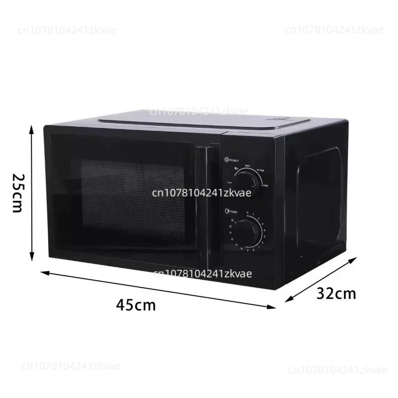 Wholesale 25L EU Plug 220V Digital Microwave Oven Turntable Multifunctional with Timer Preset Stainless Steel
