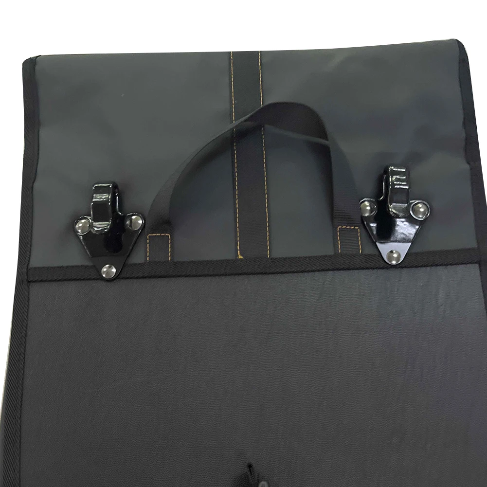 Rear Seat Panniers Pack Multifunction Bicycle Saddle Bag Large Capacity Bike Rack Tail Bag with Handle for Outdoor Riding Travel