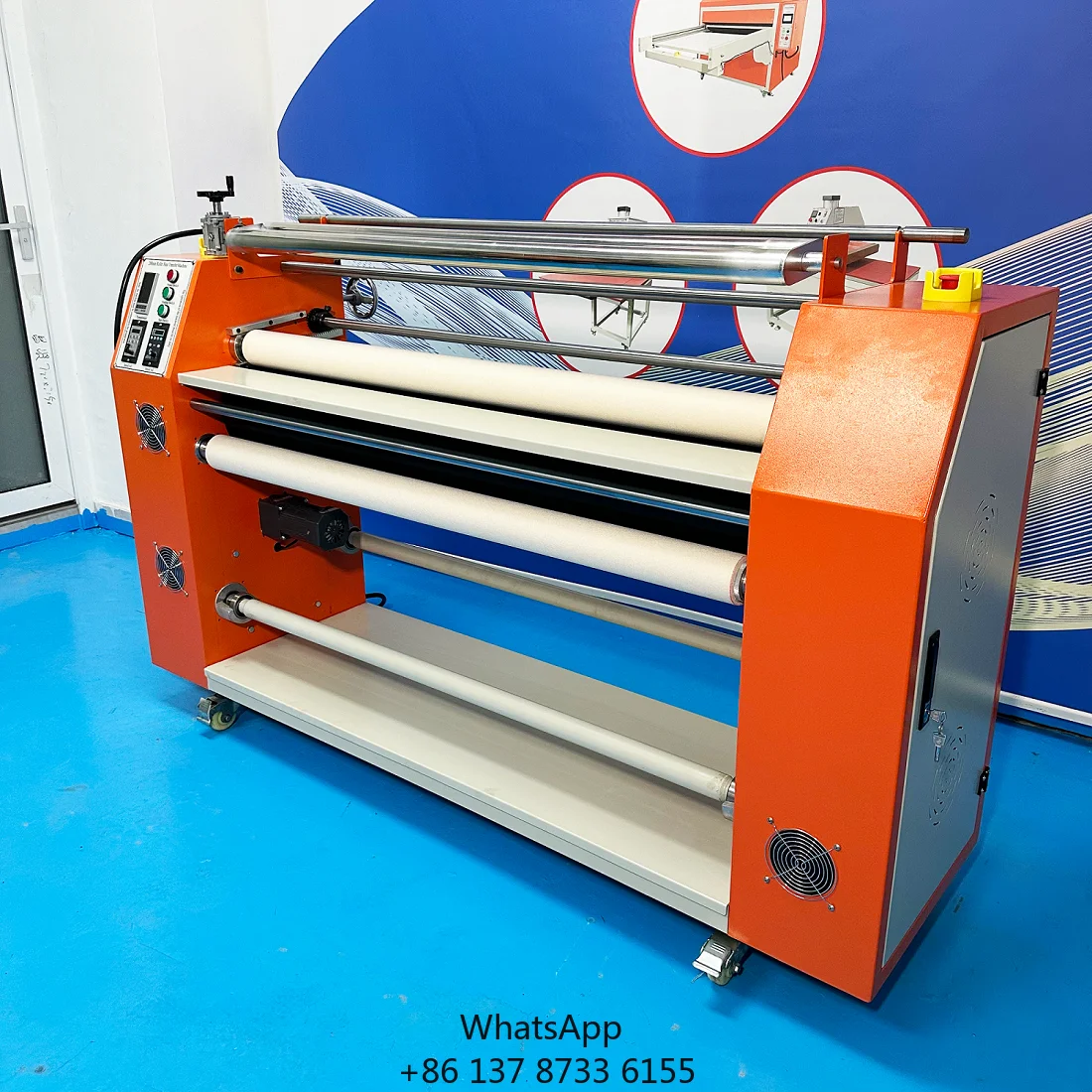Precision Roll To Roll Multifunctional Calander Sublimation Machine Roller Heat Press Machine For Custom Pattern CE Certificate