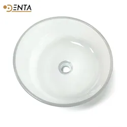 New style Beveled frosted glass spittoon basin spittoon for Dental unit chair parts/equipment mouthwash basin dentist tools
