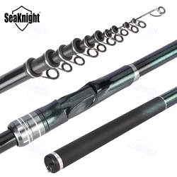 High Carbon Rock Fishing Rod 4.5M/5.4M/6.3M Spinning Sea Rod MLMHXHXXH Telescopic Rock Fishing Tackle Ultralight Super Hard Rod