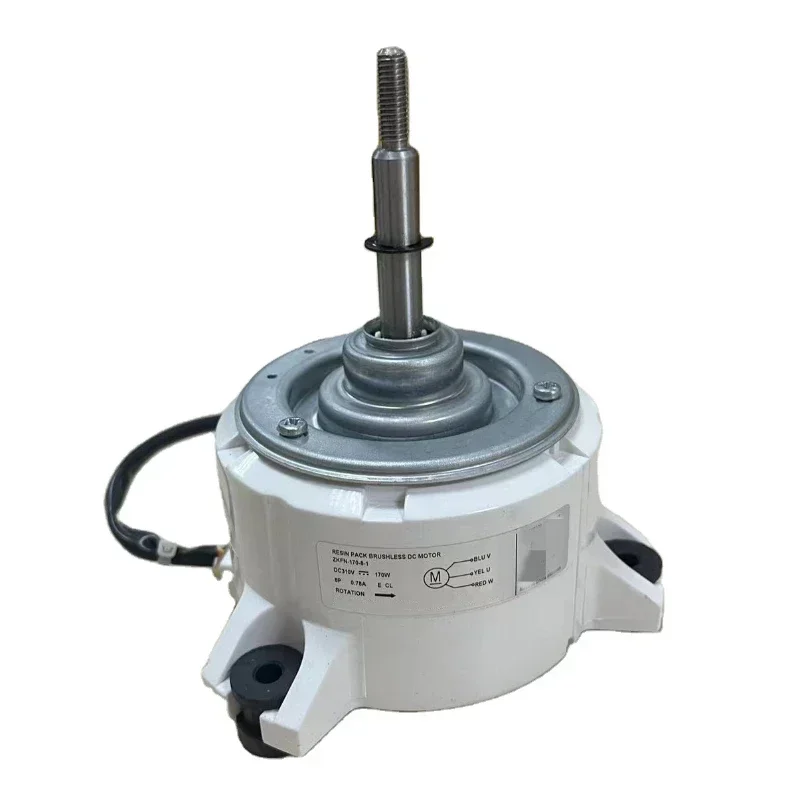 Resin pack Brushless air conditioner fan motor