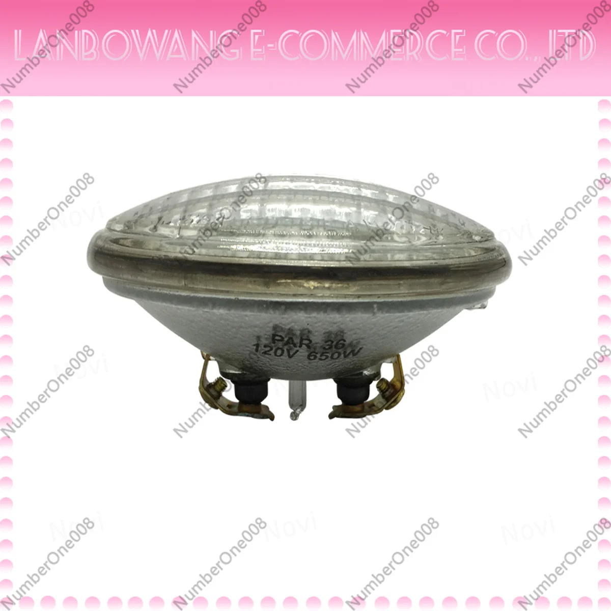 2pcs 4pcs DWE Par36 120V 650W Halogen bulb Blinder Track Guide Spotlight Studio Stage Show Audience Light Screw Terminal Bulb