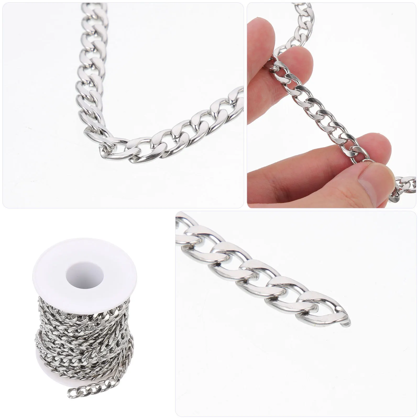 

1 Chain For Jewelry Making Diy Sweater Chain Necklace Bracelet Handicraft Crafting Chains Accessories