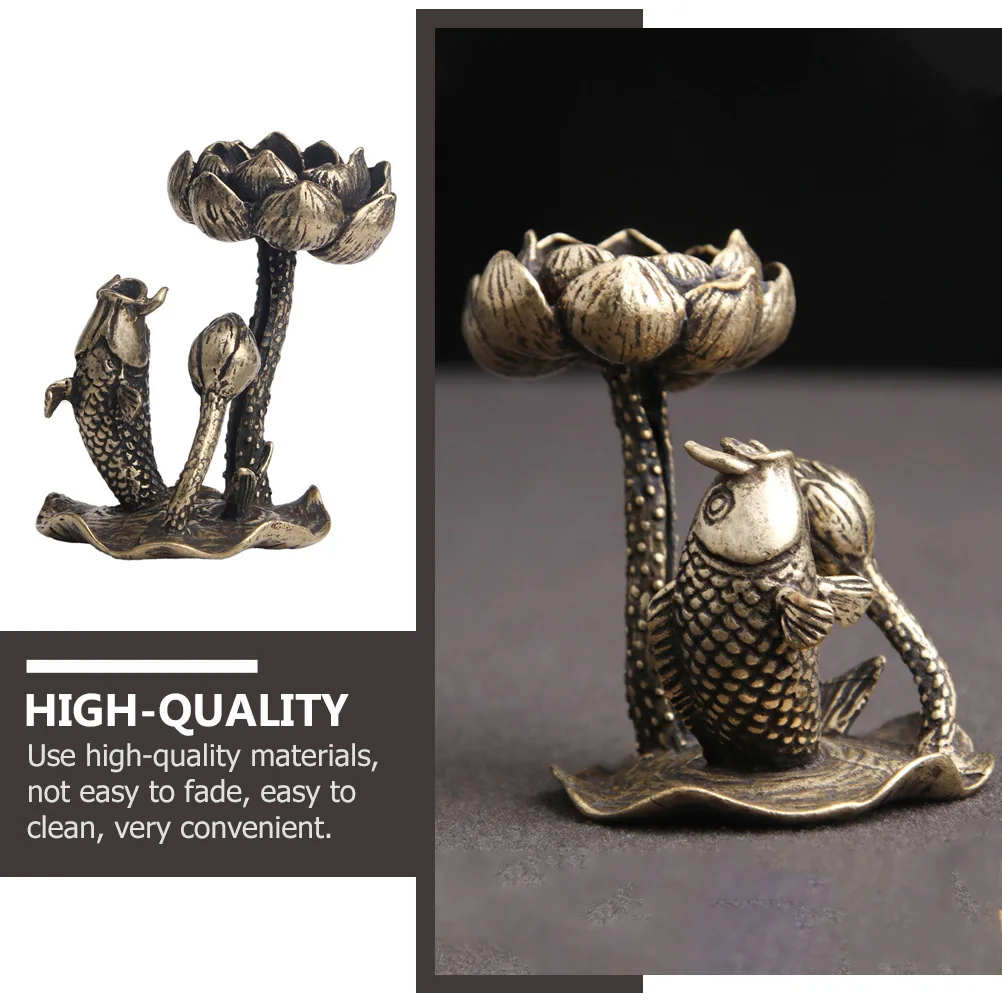 

Brass Craft Burner Decor Study Incense Burner Bedroom Family Gifts Easy Censer Adornment Clean