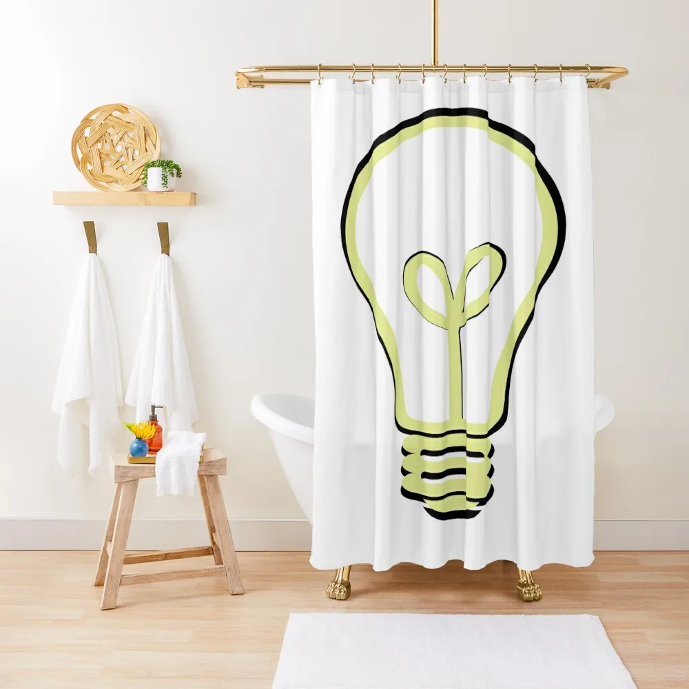 

Light bulb moment Shower Curtain For The Bathroom Shower Bath Shower For Bathroom Set For Bathrooms Curtain