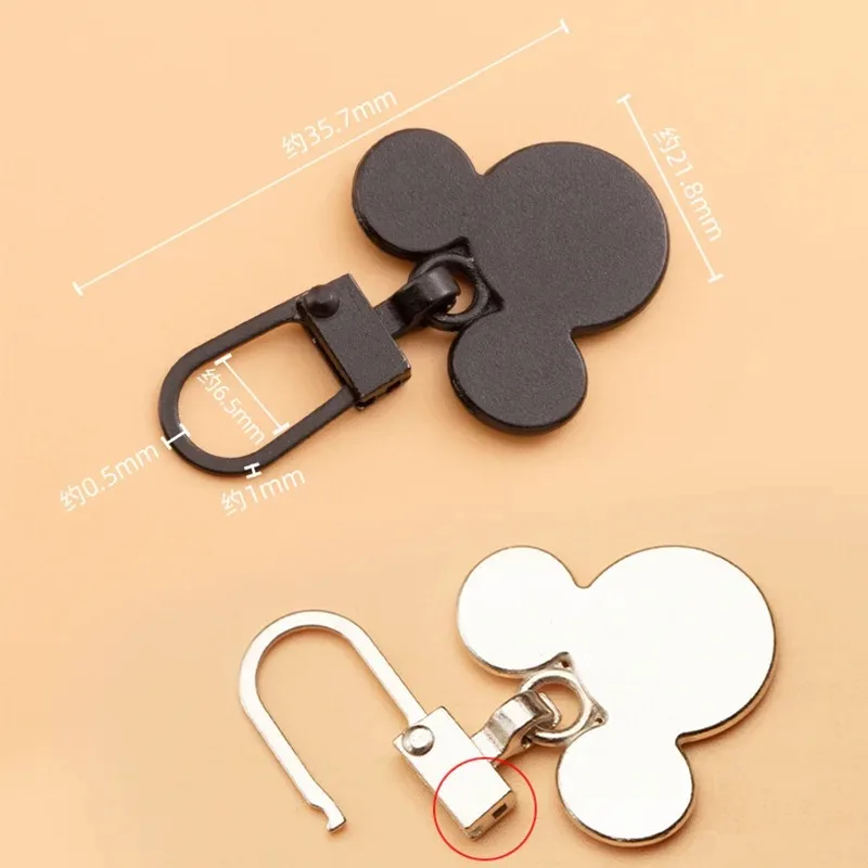 10pcs mickey mouse Key chains, suitable for handmade crafts, keys, bag decorations, clothing accessories，diy accessories，gifts view 4
