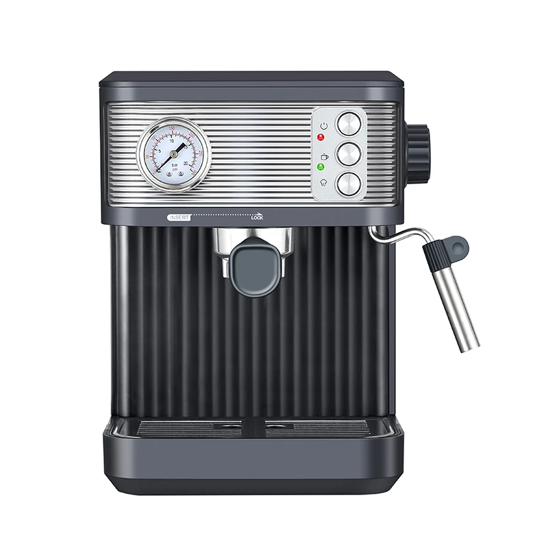 for 1.7L 850W 15Bar Portable Americano Italy Pressure Semi Automatic Electric Coffee Maker Espresso Machine