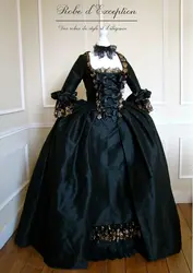 (In stock) Marie Antoinette Noble Dress Rococo French Royal Gothic Baroque Vampire Dress Fancy Ball Gown Victorian Dress