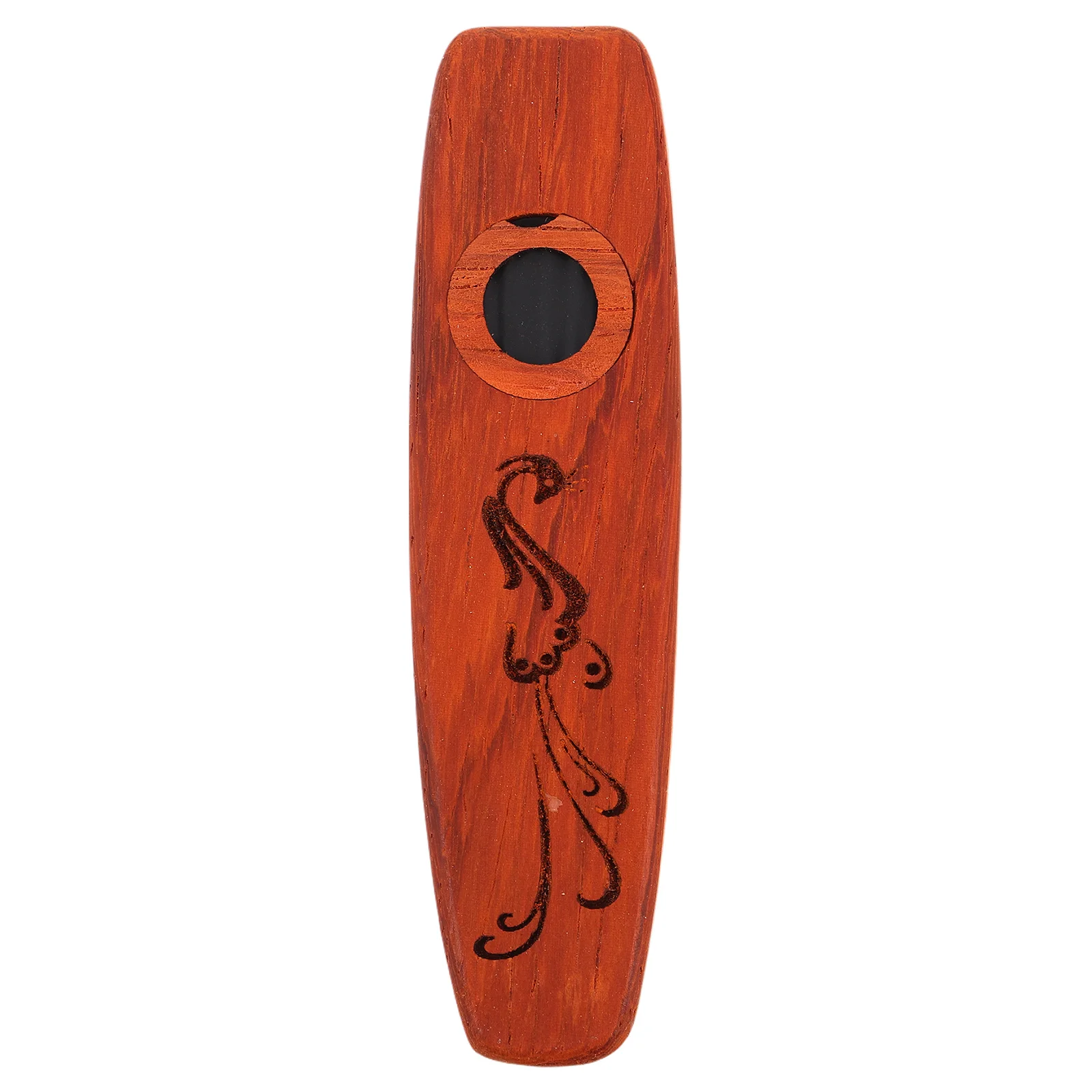 

Solid Wood Kazoo for Adults Beginners Professional Musical Instrument Classic Wooden Flute Mini Sturdy Kazoo for Music