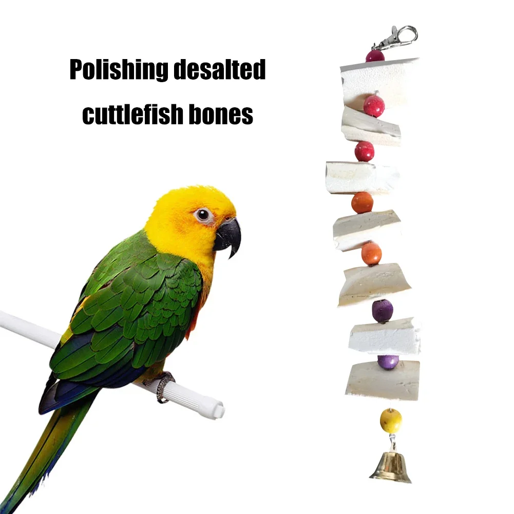 Natural Cuddle Bone 9-11cm Cuttlefish Bone Parrot Chew Toys Chewing Bird Food Calcium Pick Stone Bird Cuttlebone Toys