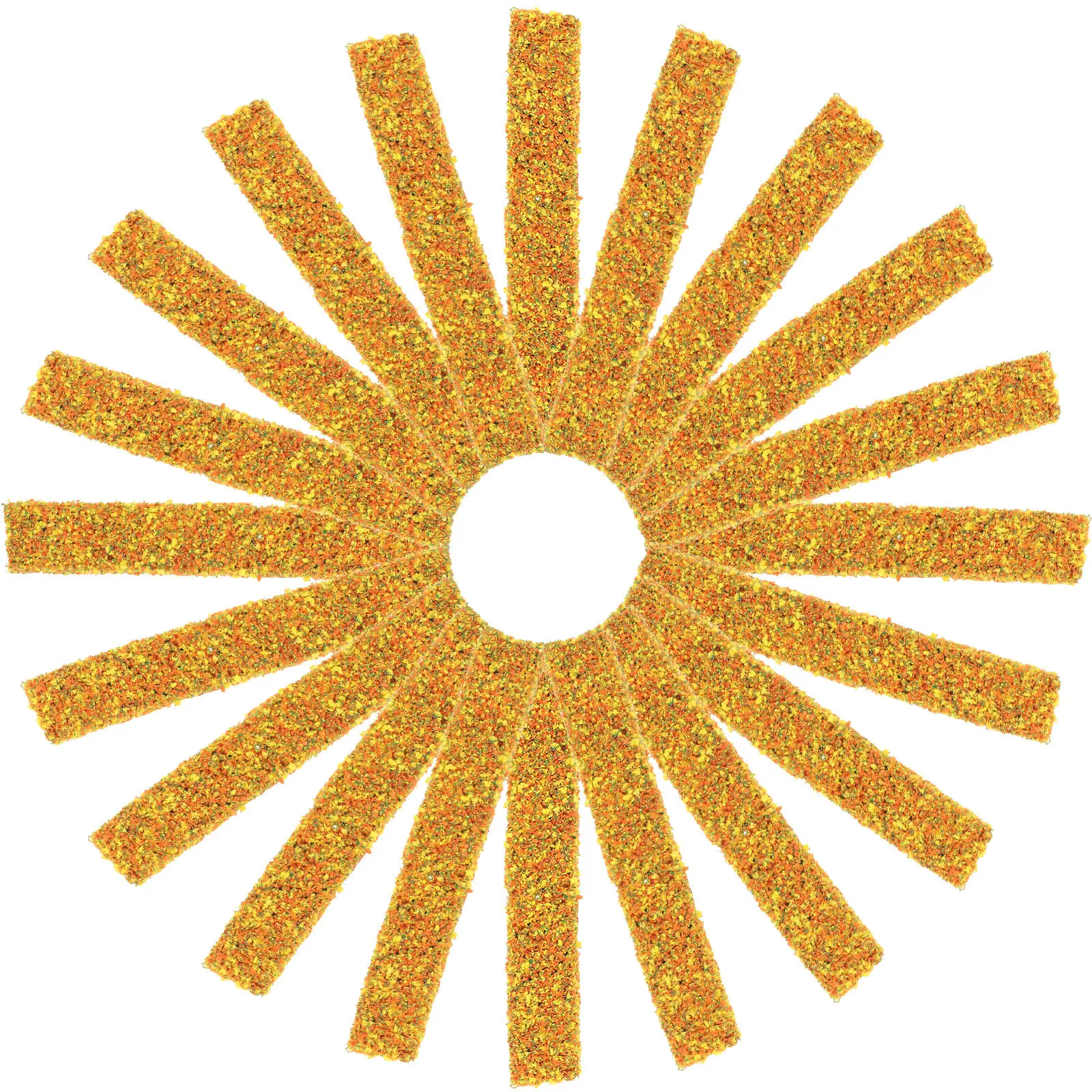 

20 шт. миниатюрных цветочных кластеров-имитаций кустарников для железнодорожных макетов, декораций для песочниц, микроландшафтов