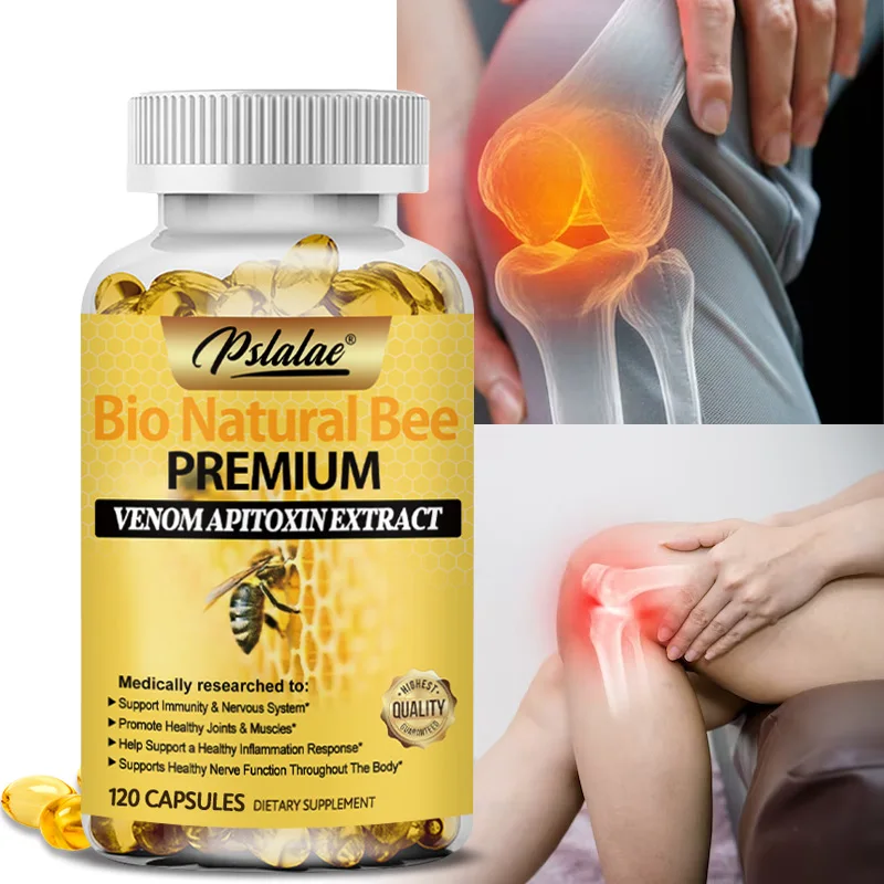 

Natural Bee Capsules - Energy, Immune Function, Digestion, Nutrient Absorption, Promotes Overall Skin Health