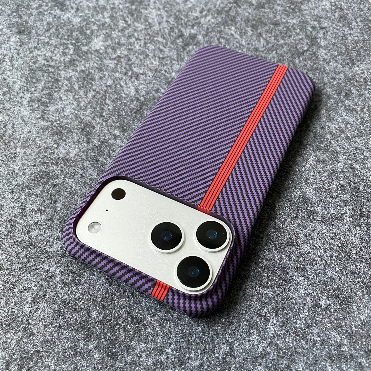 Carbon Fiber Kevlar Pattern Phone Case for IPhone 17 Air 16 15 14 Plus 13 12 11 Pro Max Business Shockproof Retro Leather Cover