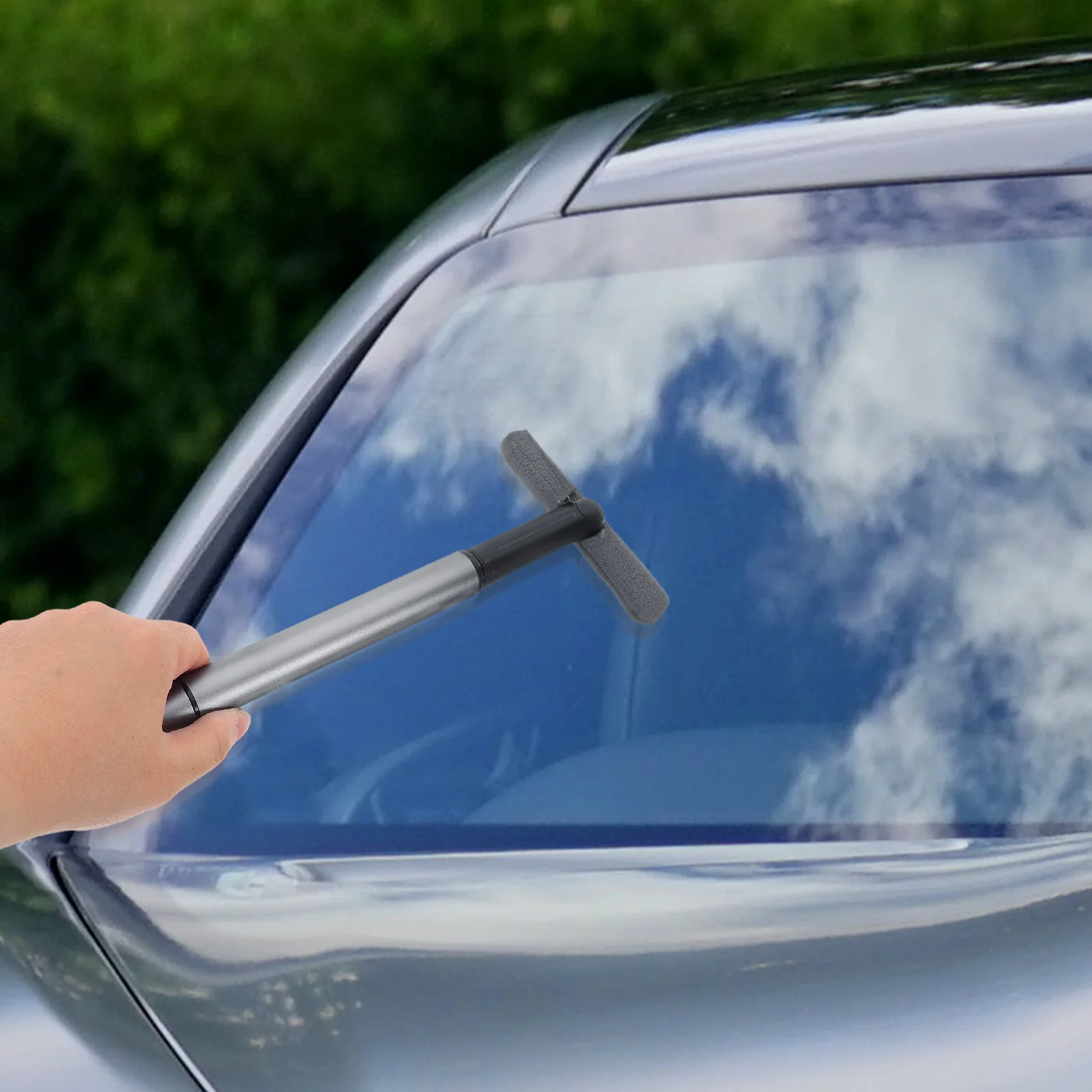 

Car Windshield Cleaning Tool Compact Lightweight Squeegee for Car Windows Mirrors Effective Cleaning Tool Windshield Squeegee