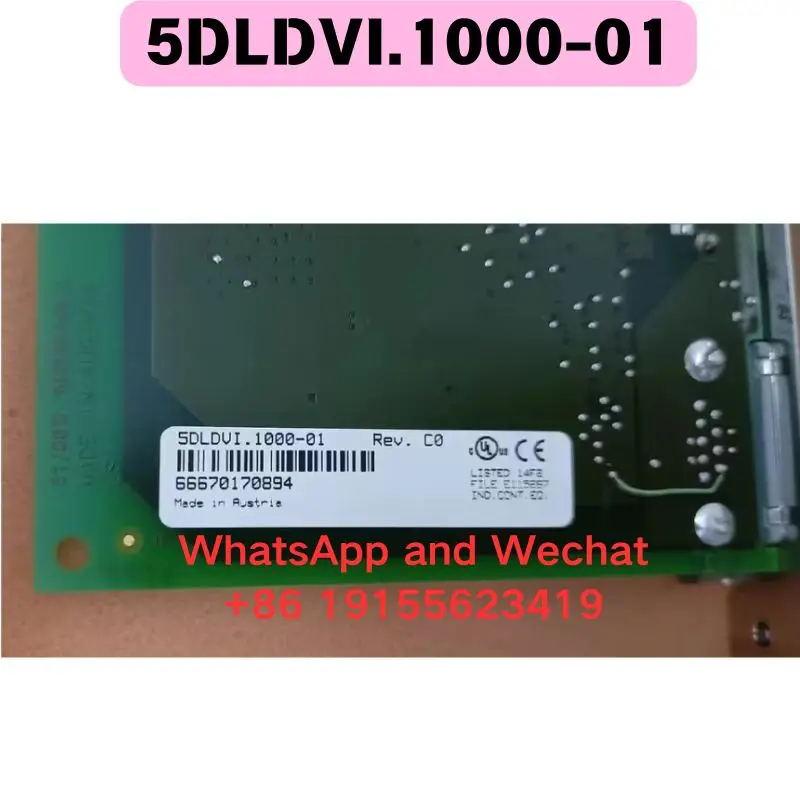 brand new and Used 5DLDVI.1000-01 Touch screen control card Functional test OK