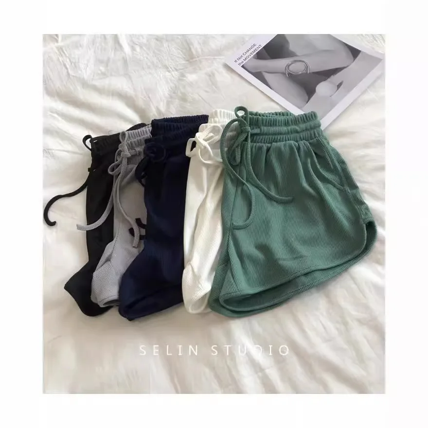 Women's Shorts Sports Elastic Loose Wide Leg Shorts Solid Color Comfort Breathable Running Fitness Casual Summer 2024