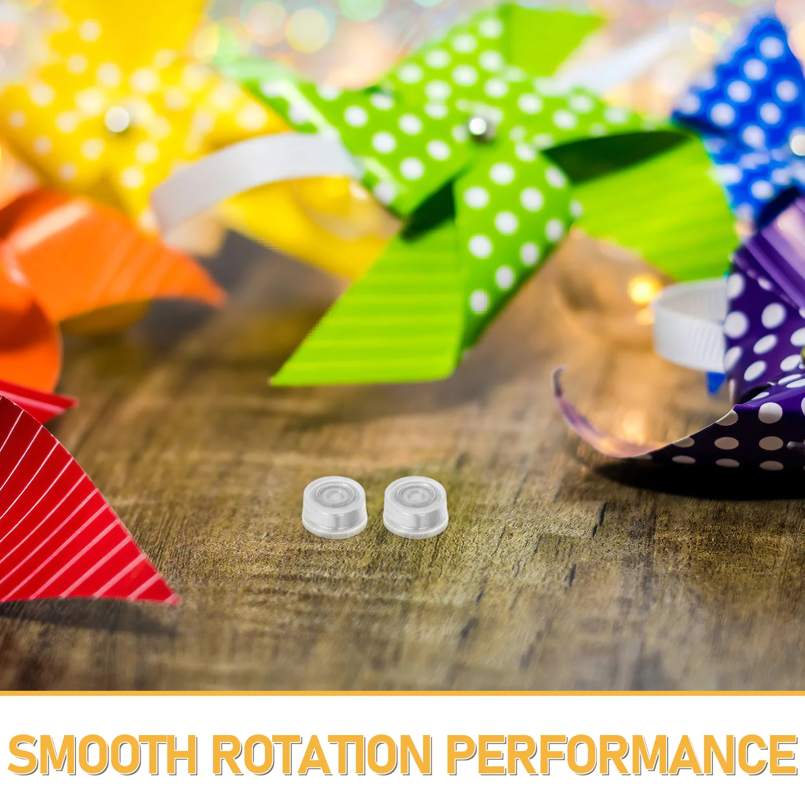 100 قطعة قاعدة تحمل الدورية محامل كروية صغيرة Crafts بها بنفسك الحرف شفافة الغزل طاحونة الحرفية قاعدة دوارة لصنع المجوهرات