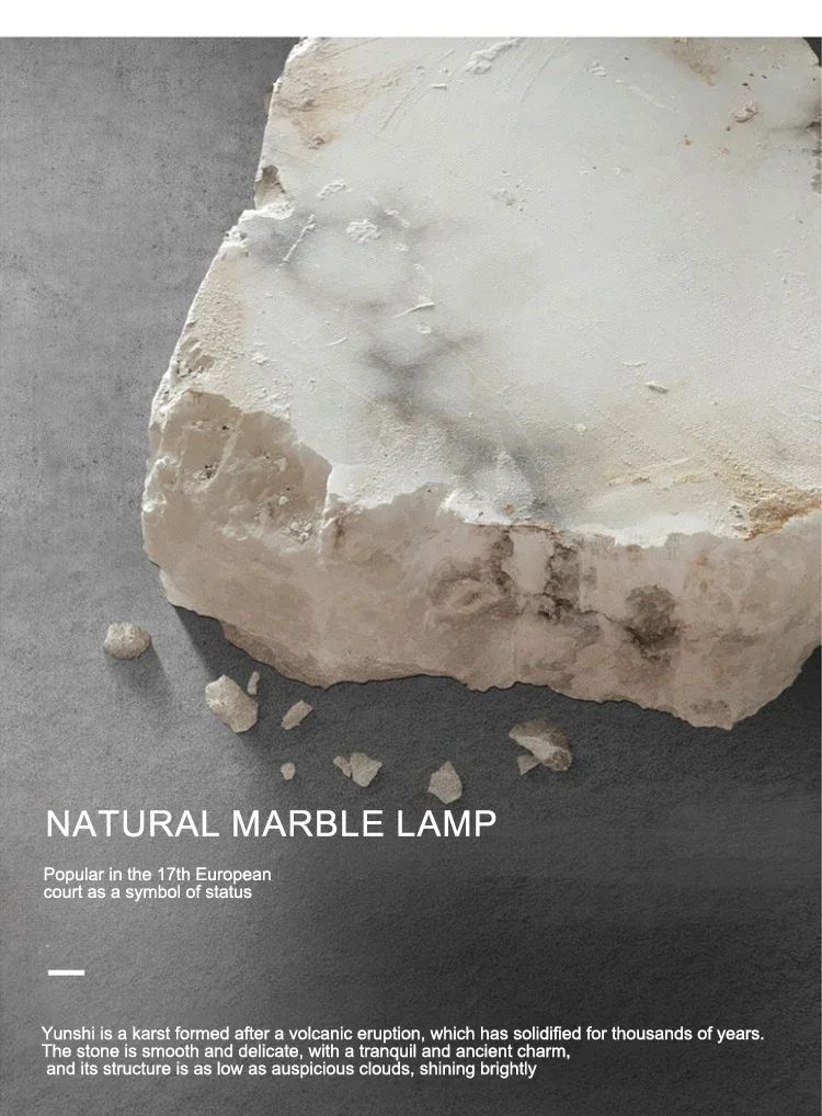 Modern Marble Wall Sconce Alabaster Light Image 9