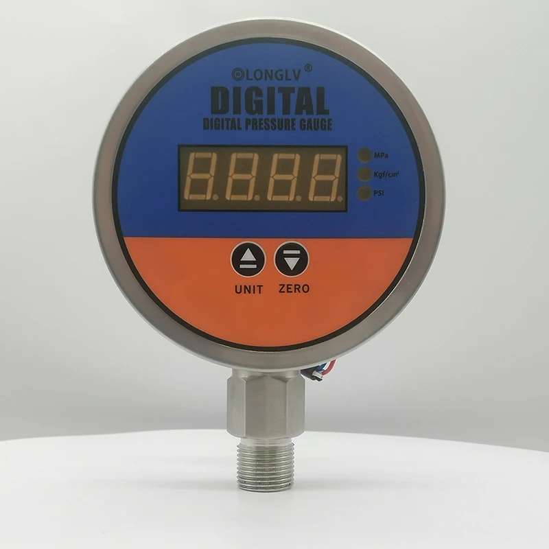 LONGLV YL-810E عالية الدقة للصدمات ذكي قياس الضغط الرقمي الآلات الهيدروليكية الأتمتة الصناعية