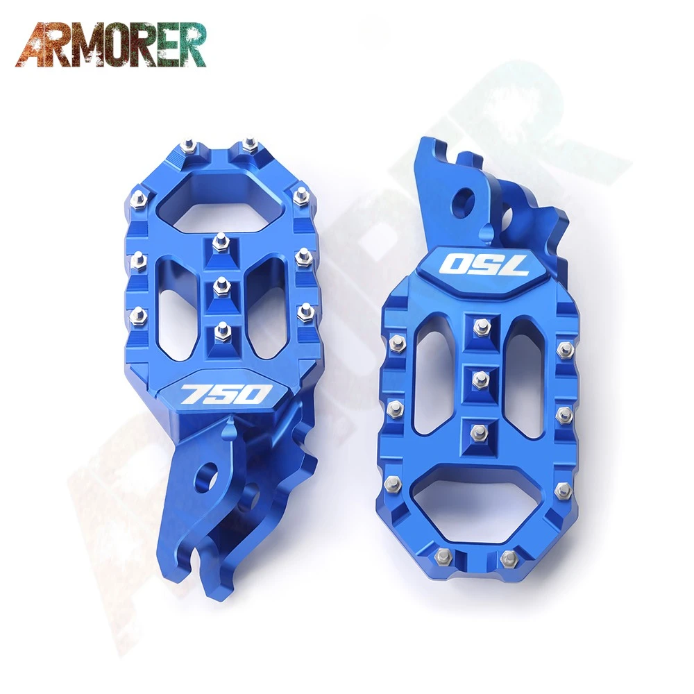 Motorcycle CNC Aluminum Accessories FootRest Footpegs Foot Pegs Pedals For HONDA XL750 XL 750 xl750 2023