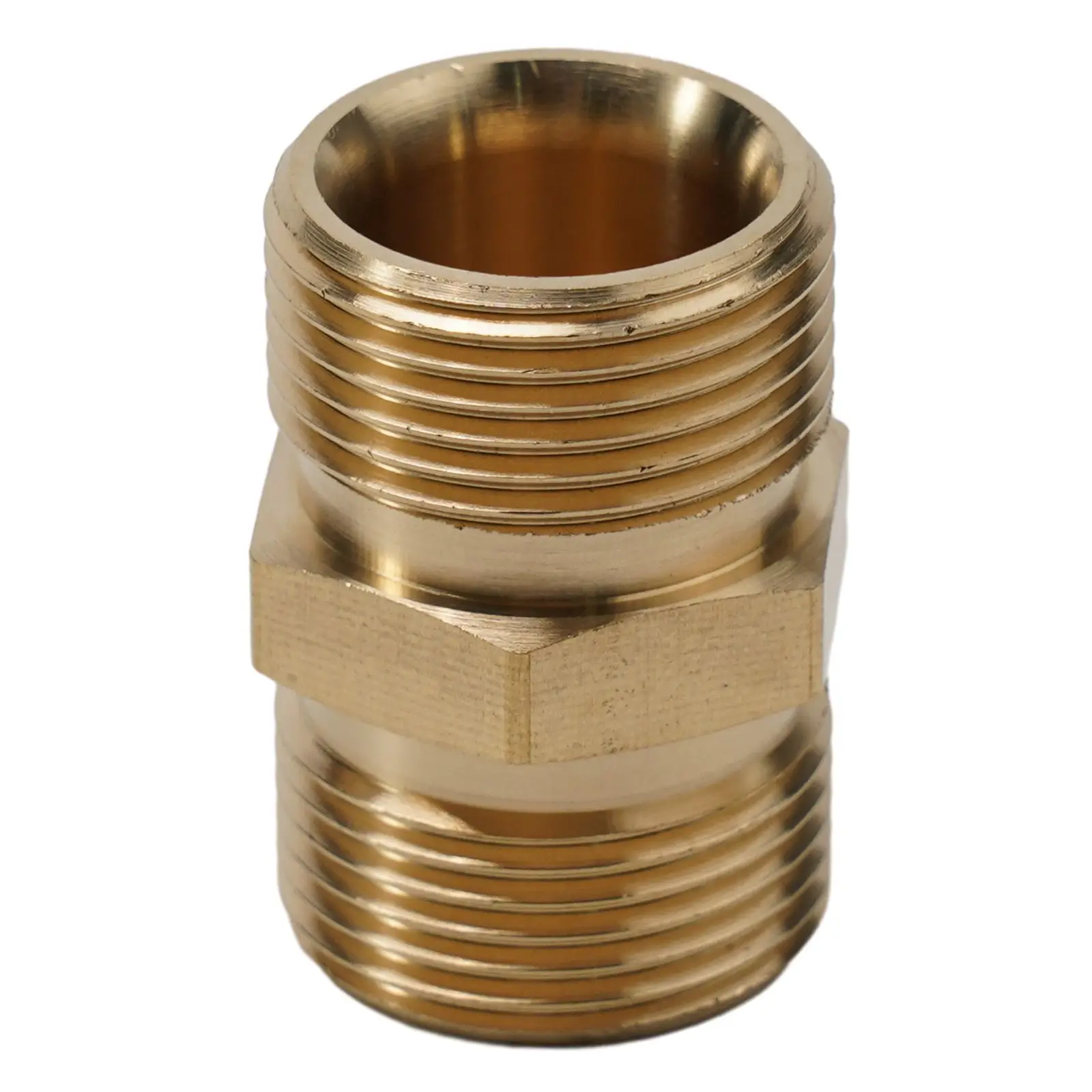 M22 14/15mm Männlich Schnellkupplung Hochdruckreiniger Messing Adapter Kit Armaturen Unterlegscheibe Schnellkupplung Kit Für Schlauch Rohr Auto Spray