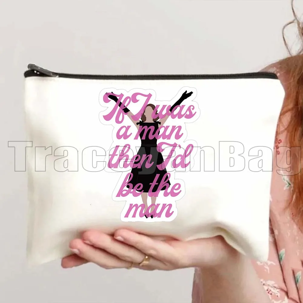 The Marvelous Mrs Maisel Cute Fan Gifts Canvas Cosmetic Makeup Toilet Bag Pencil Case Pouch Key Coin Purse Storage Cotton Bags