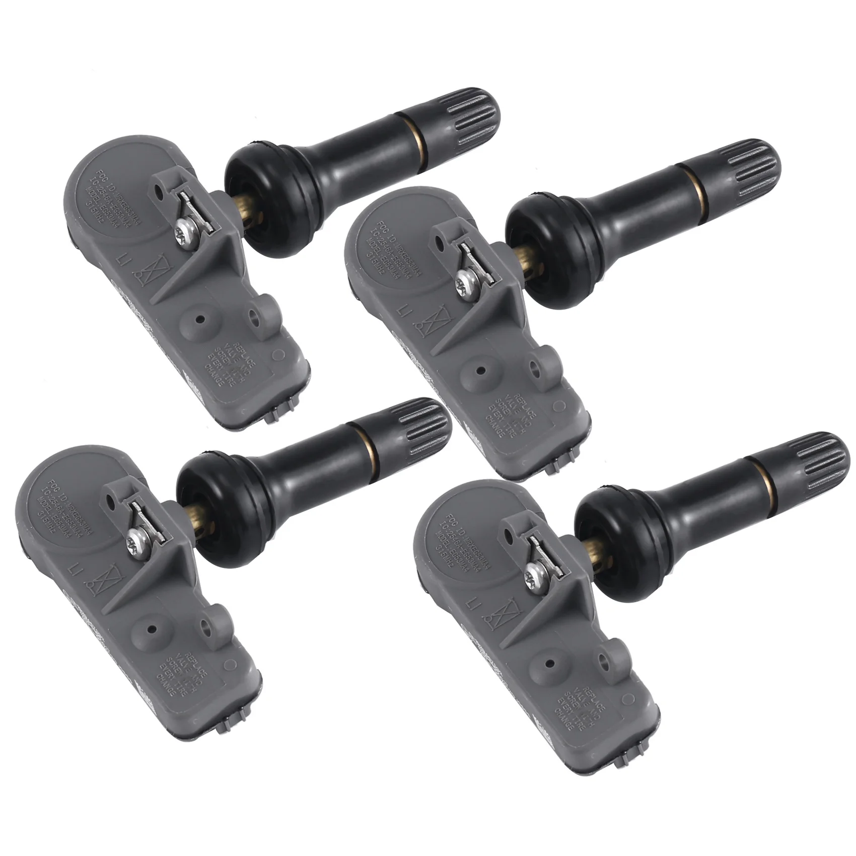 ชุดเซ็นเซอร์ความดันยาง 4 ชิ้น TPMS 13581558 22854866 สำหรับบูอิค ลาครอส เรกาล ครูซ อีควิน็อกซ์ คามาโร