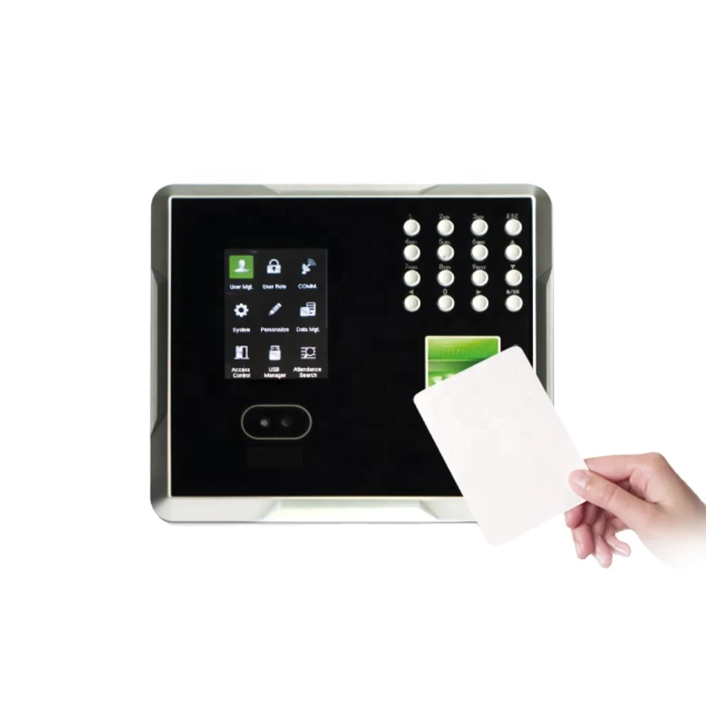 Face and Fingerprint and RFID Card Access Control System Device with Password Function