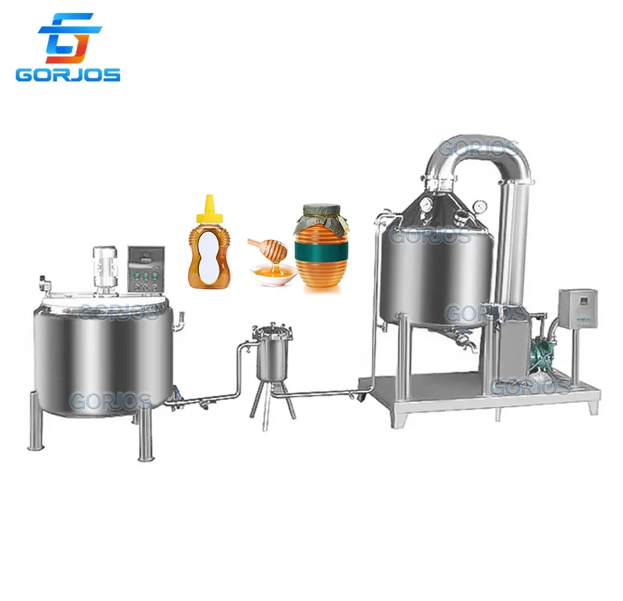 Honey Preheating Equipment Stainless Steel Tank Honey Concentrator Perfume Mugwort Oil Concentration Extraction Tank