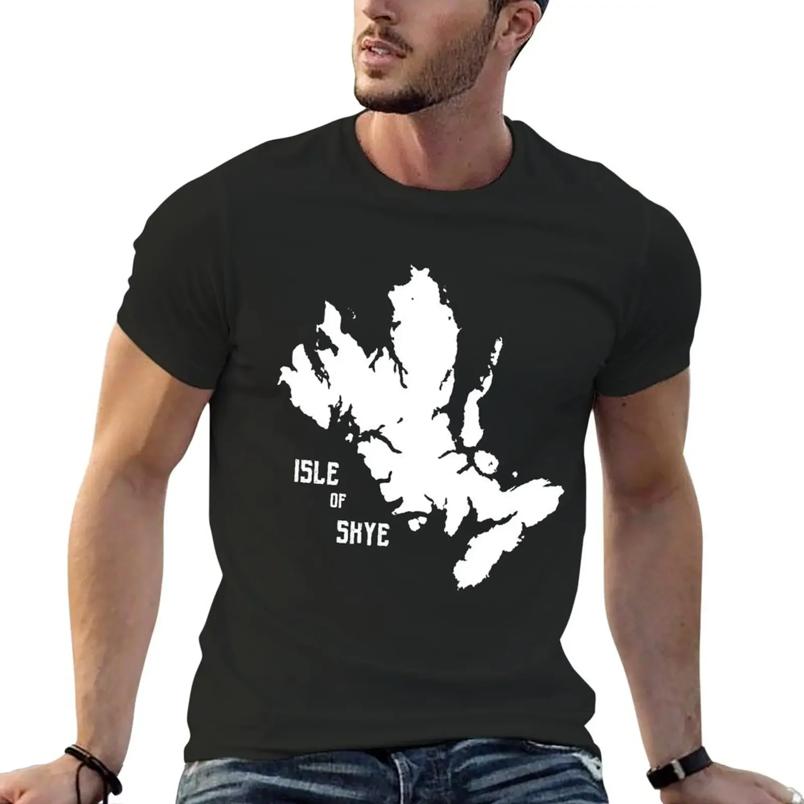 The Isle of Skye, Scotland T-Shirt tees tops customs design your own mens white t shirts