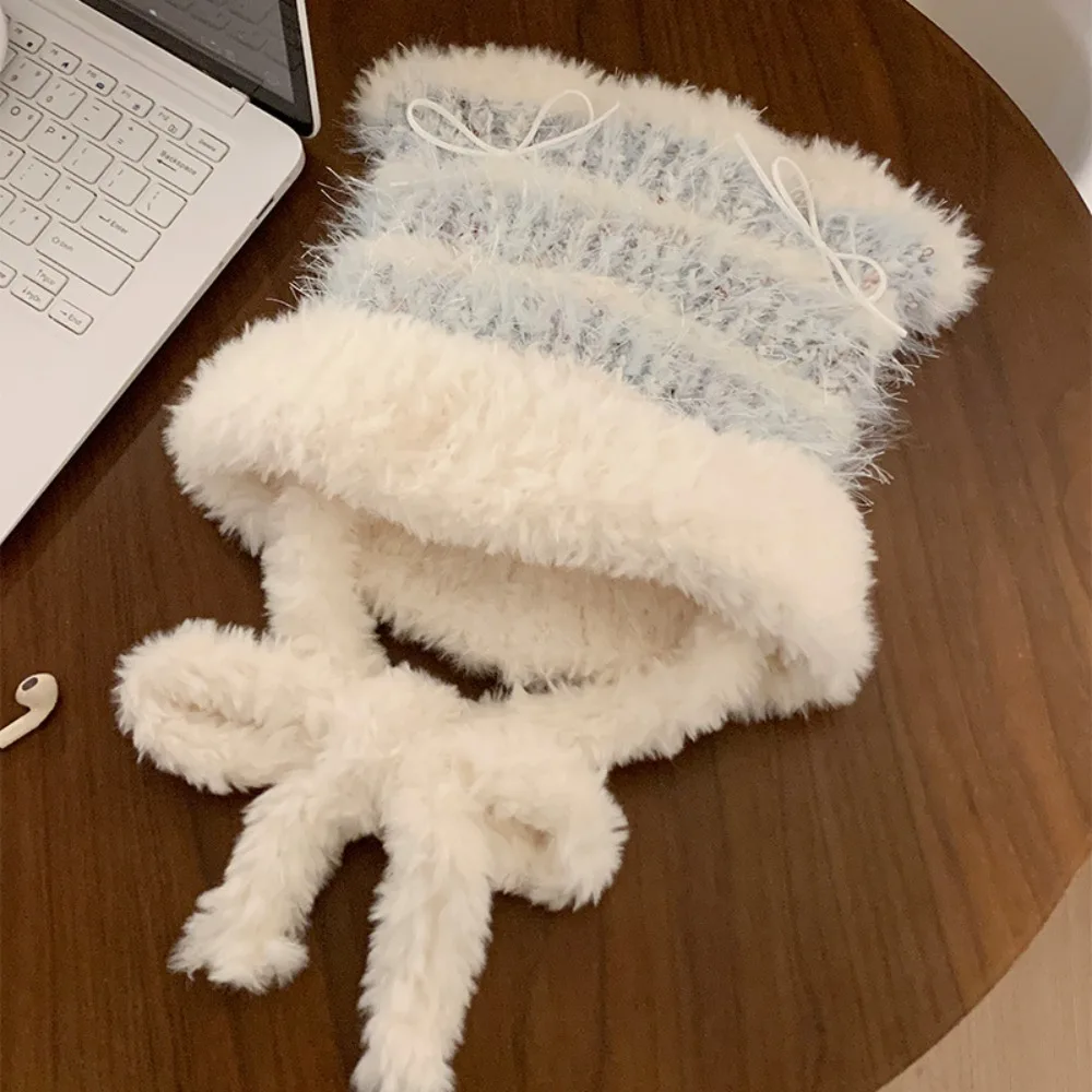 Cat Ear Faux Fur Be…