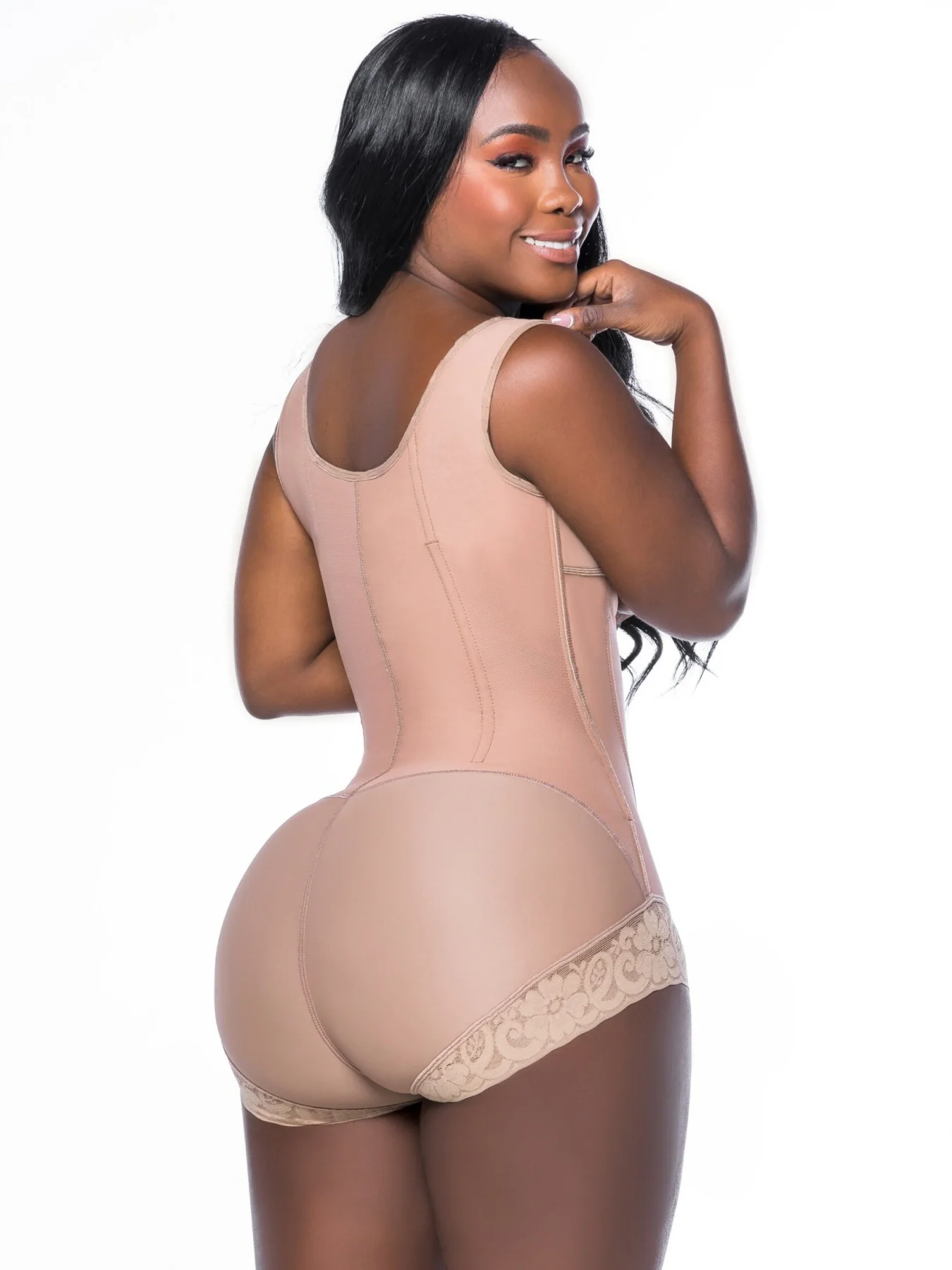 

Strengthen the waistband to lift the buttocks and tighten the buttocks to tighten the abdomen body shaping shapewear one-piece s