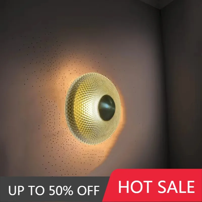 Creative Mushroom Glass Wall Lamp Indoor Warm Light Help Sleep Decoration Bedhead Wall Lamp Living Room Home Decor Light Fixture