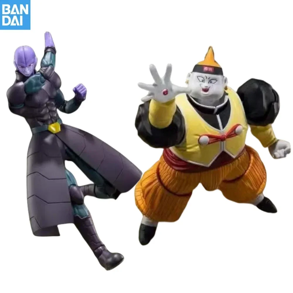 

Bandai Original Anime Dragon Ball Android 19 Hit S.H.Figuarts Supper Hitto Action Figure Finished Model Toys Kids Birthday Gifts